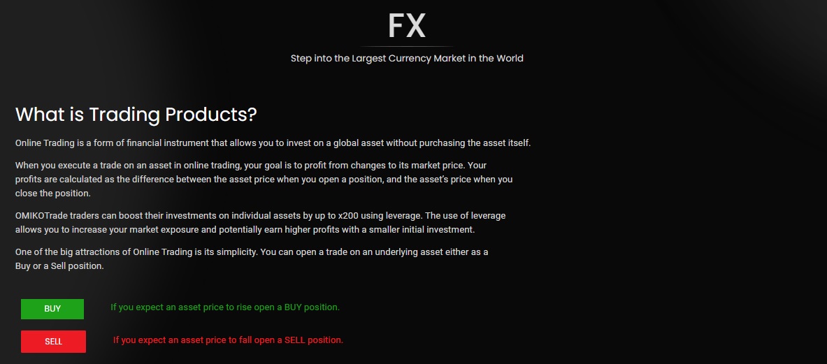 OmikoTrade Forex Trading