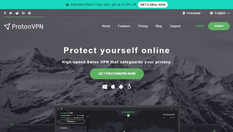 ProtonVPN Free 3.1.0 download the last version for iphone